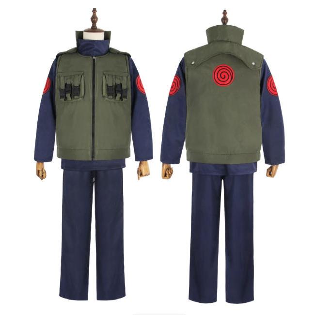 2026 新品 大人用 ナルト NARUTO 風 上忍服 特別上忍 はたけカカシ