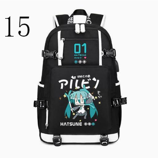 初音ミク リュック 通学 リュックサック メンズ 大容量 軽量 高校生 多