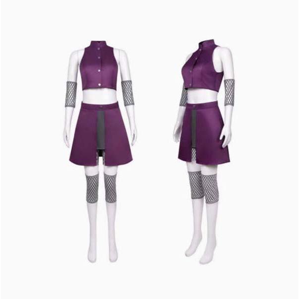 ナルト NARUTO 風 山中いの コスプレ衣装 靴 コスチューム cosplay