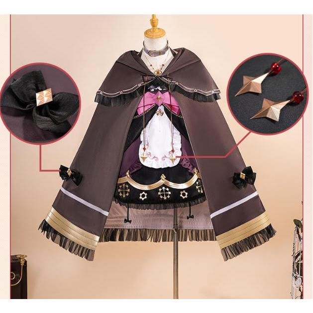 Vtuber バーチャル 永雛タフィ バーサーカー コスプレ衣装 ウイッグ 靴