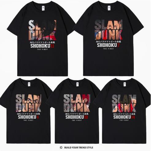 2026 新品 SLAM DUNK(スラムダンク) Tシャツ 半袖 春夏 男女兼用 周辺
