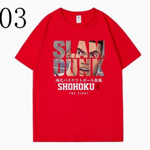 2026 新品 SLAM DUNK(スラムダンク) Tシャツ 半袖 春夏 男女兼用 周辺