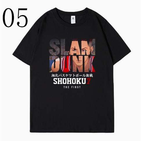 2026 新品 SLAM DUNK(スラムダンク) Tシャツ 半袖 春夏 男女兼用 周辺