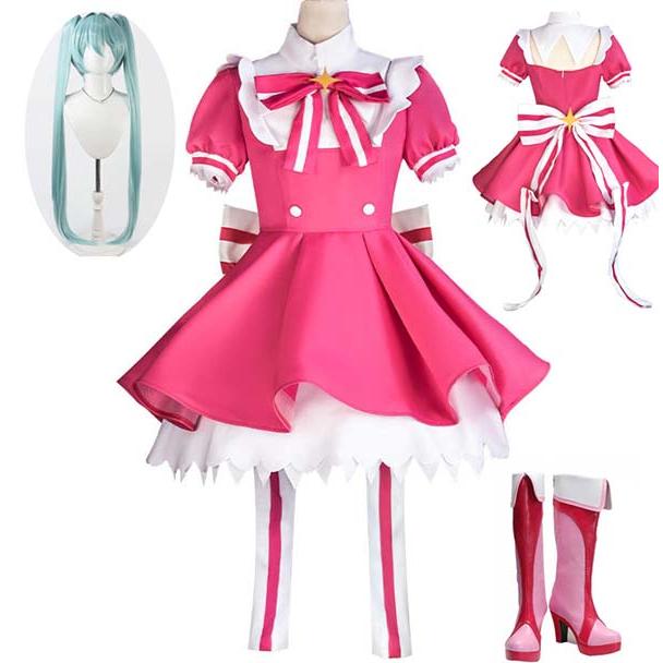 ワンダショ ミク コスプレ 初音ミクコスプレ衣装 即時輪廻ワンピース