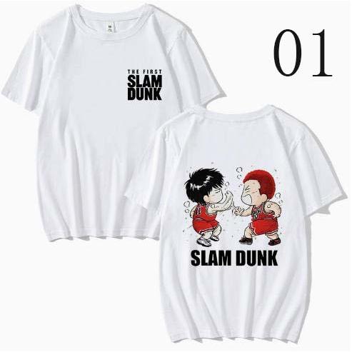 SLAM DUNK スラムダンク 風 流川楓 さくらぎはなみち Tシャツ 半袖 春