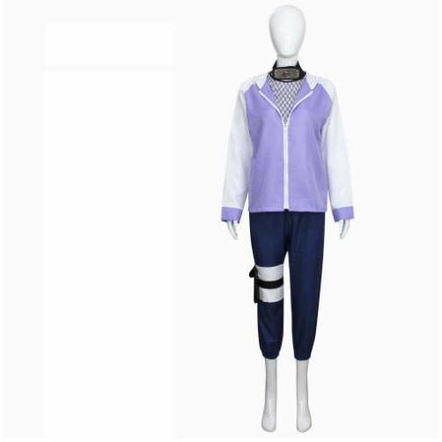 NARUTO -ナルト- 疾風伝 風 日向ヒナタ コスプレ衣装 ウィッグ 靴