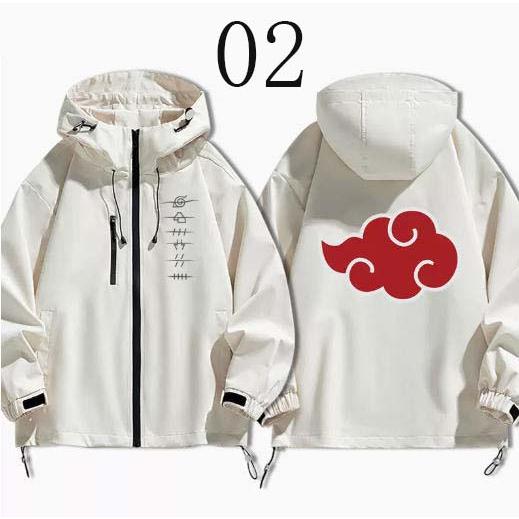 NARUTO - ナルト 疾風伝 暁（あかつき）グッズ 風 ジャケット 春秋