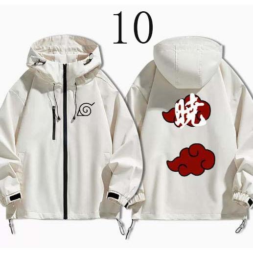 NARUTO - ナルト 疾風伝 暁（あかつき）グッズ 風 ジャケット 春秋