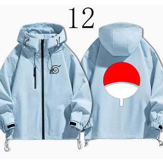 NARUTO - ナルト 疾風伝 暁（あかつき）グッズ 風 ジャケット 春秋