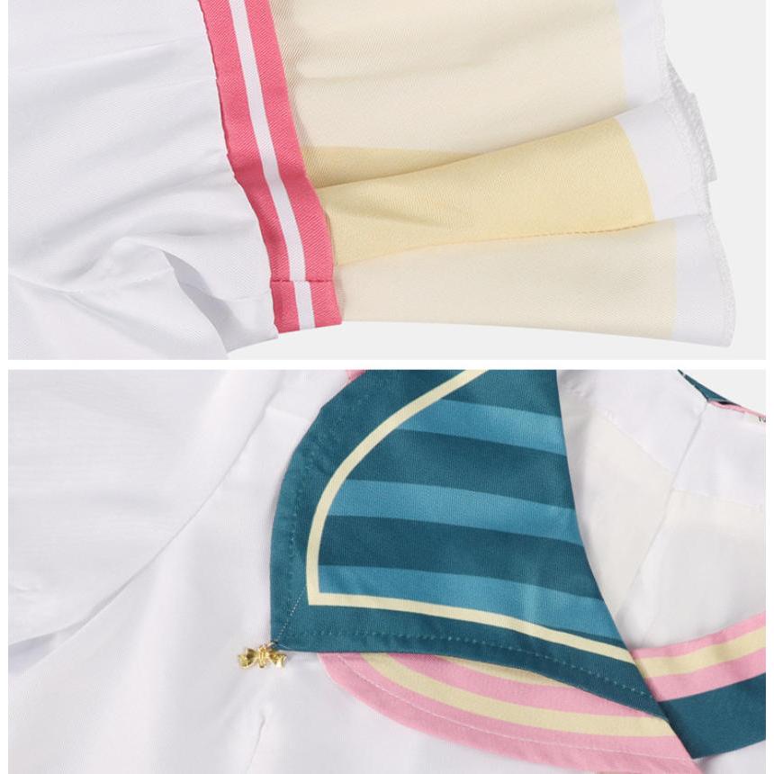 新作 プロジェクトセカイ feat. ミク 風  草薙ネネ コスプレ 衣装 ウィッグ靴 コスチューム 演出服 アニメ ゲーム ハロウィン cosplay 変装_5