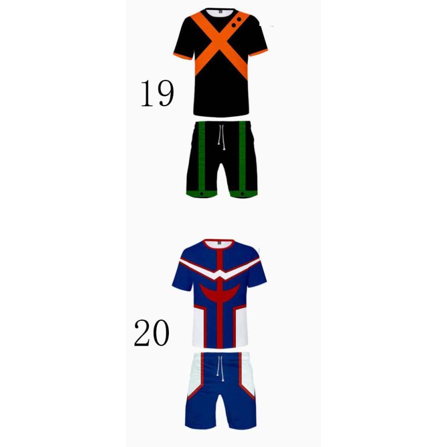 NARUTO -ナルト- 風 コスプレ衣装 親子服 上下セット半袖 Tシャツ