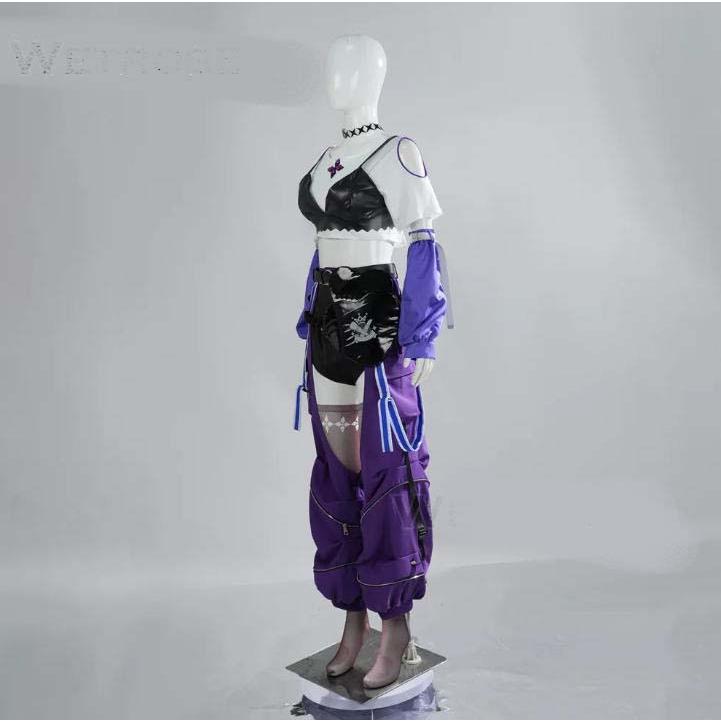 バーチャル VTuber ホロライブ風 綺々羅々ヴィヴィコスプレ衣装