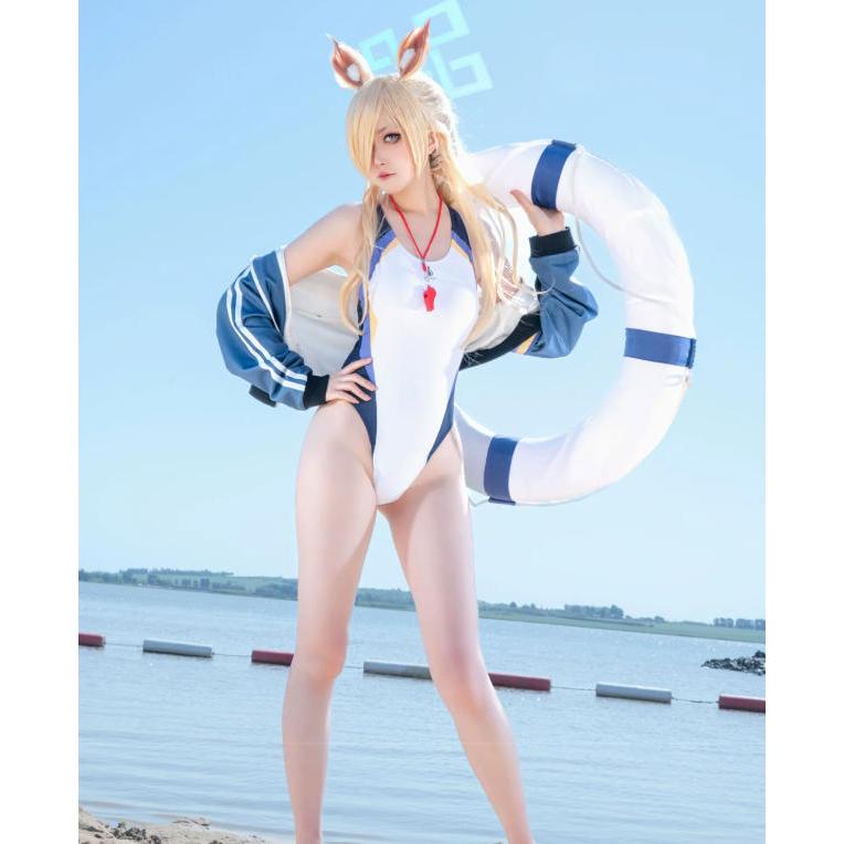 ブルーアーカイブ-Blue Archive- 尾刃 カンナ 水着コスプレ衣装