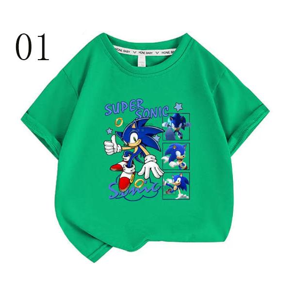 ソニック・ザ・ヘッジホッグ 子供服 半袖Tシャツ 男の子 女の子 子ども