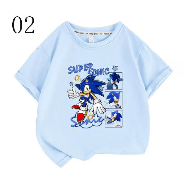 ソニック・ザ・ヘッジホッグ 子供服 半袖Tシャツ 男の子 女の子 子ども