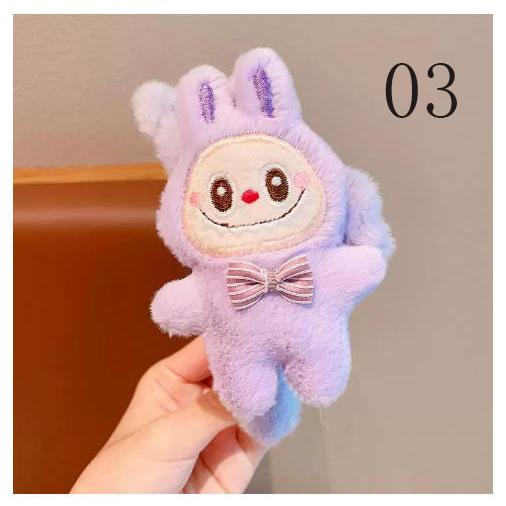POPLAND 限定品　LABUBU ヘアクリップ ヘアピン　シュシュ　ラブブ Qoo10] POP MART 公式正規品POP MART LABUBU