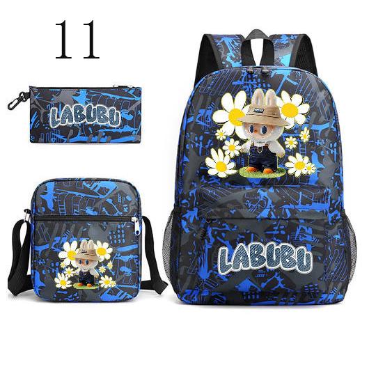 ラブブ Labubu 海外配信グッズ盛り盛りセット 第3世代やリュックなど 新品 3点セット リュックサック Labubu ラブブ 男の子 女の子 リュック
