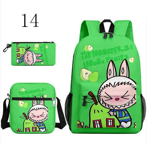 新品 3点セット リュックサック Labubu ラブブ 男の子 女の子 リュック