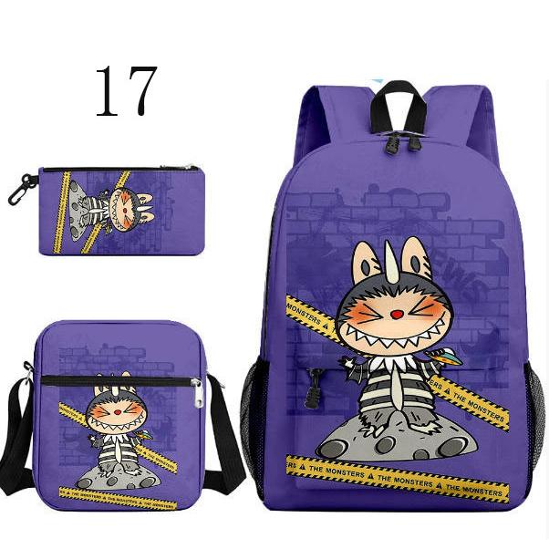 新品 3点セット リュックサック Labubu ラブブ 男の子 女の子 リュック