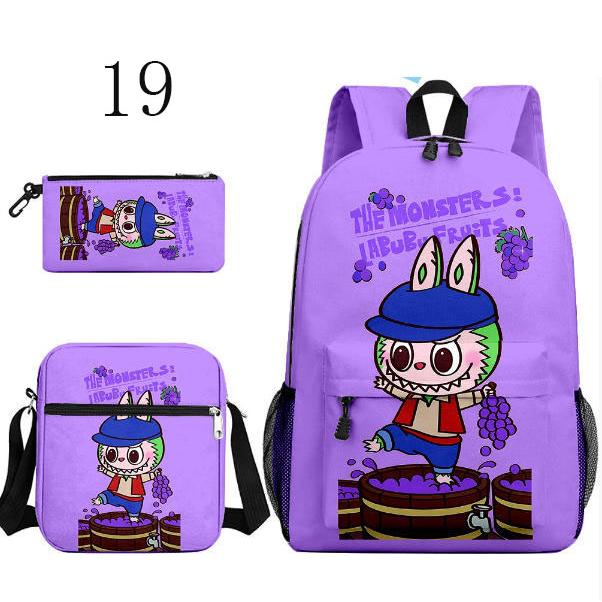 THE MONSTERS LABUBU リュック 新品 3点セット リュックサック Labubu ラブブ 男の子 女の子 リュック
