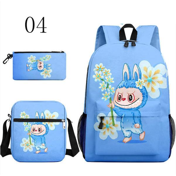 新品 3点セット リュックサック Labubu ラブブ 男の子 女の子 リュック