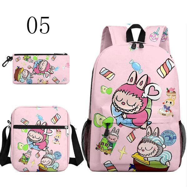新品 3点セット リュックサック Labubu ラブブ 男の子 女の子 リュック