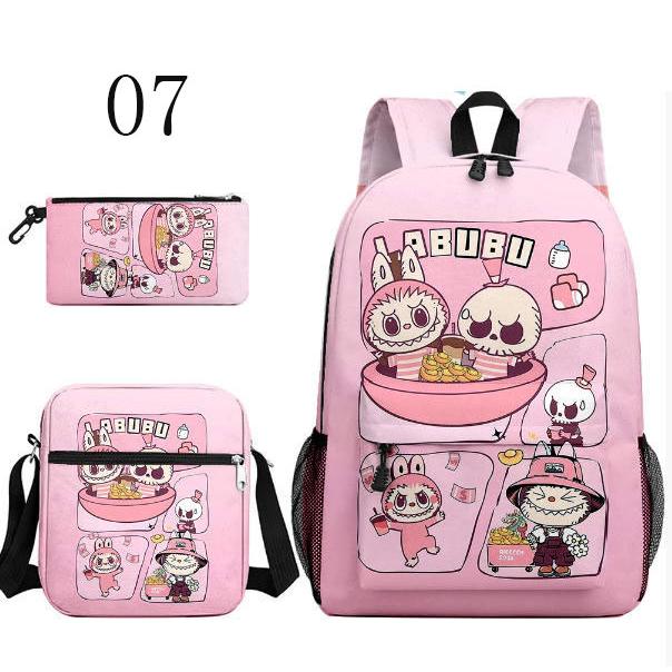 新品 3点セット リュックサック Labubu ラブブ 男の子 女の子 リュック
