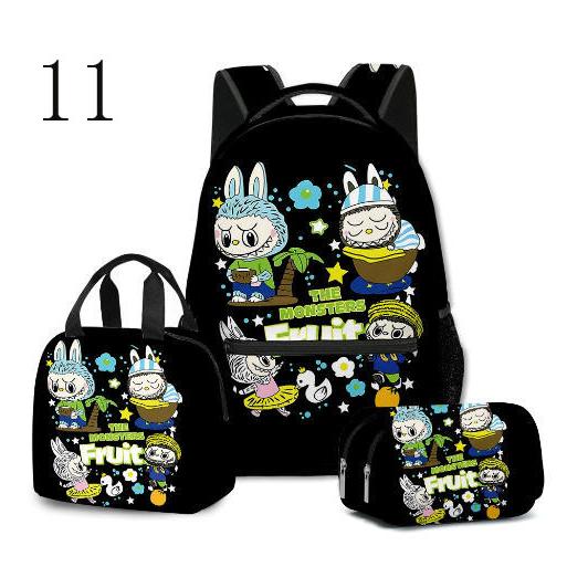 新品 3点セット リュックサック Labubu ラブブ 男の子 女の子 リュック