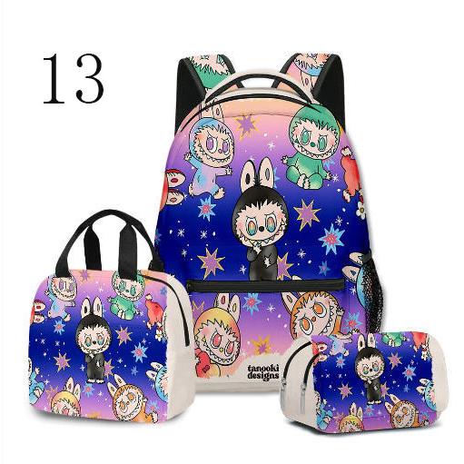 ラブブ Labubu 海外配信グッズ盛り盛りセット 第3世代やリュックなど 新品 3点セット リュックサック Labubu ラブブ 男の子 女の子 リュック