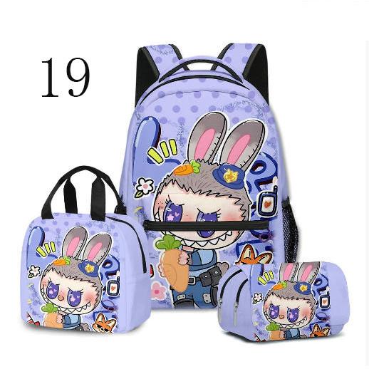 ラブブ Labubu 海外配信グッズ盛り盛りセット 第3世代やリュックなど 新品 3点セット リュックサック Labubu ラブブ 男の子 女の子 リュック