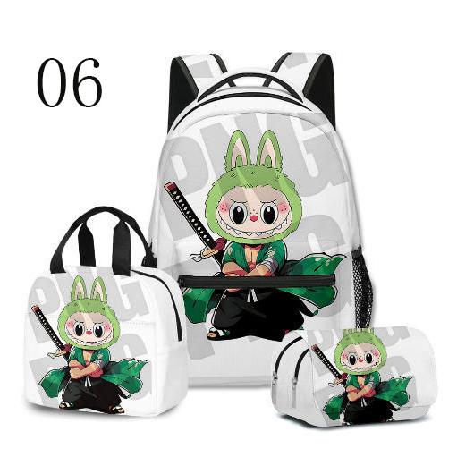 新品 3点セット リュックサック Labubu ラブブ 男の子 女の子 リュック