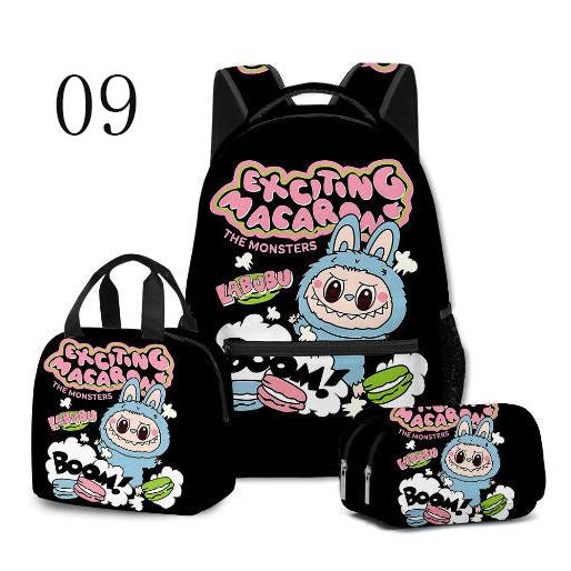 新品 3点セット リュックサック Labubu ラブブ 男の子 女の子 リュック