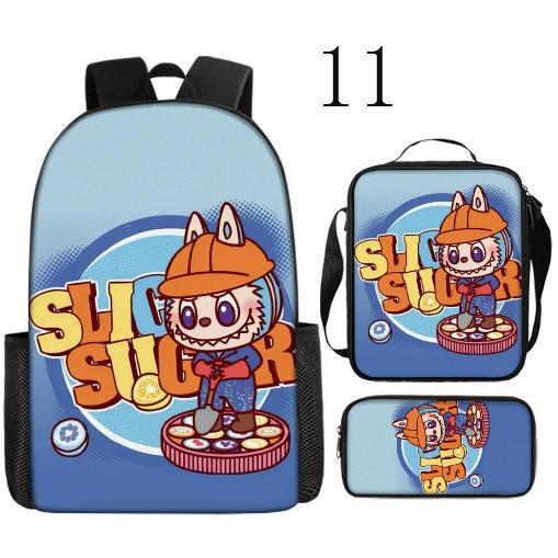 新品 3点セット リュックサック Labubu ラブブ 男の子 女の子 リュック