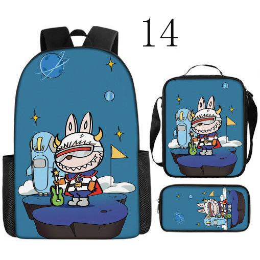 新品 3点セット リュックサック Labubu ラブブ 男の子 女の子 リュック