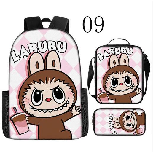 新品 3点セット リュックサック Labubu ラブブ 男の子 女の子 リュック