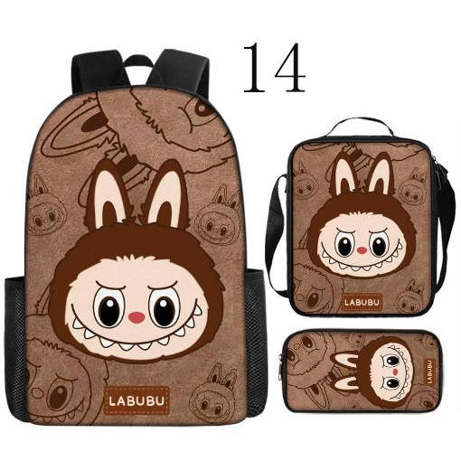 新品 3点セット リュックサック Labubu ラブブ 男の子 女の子 リュック