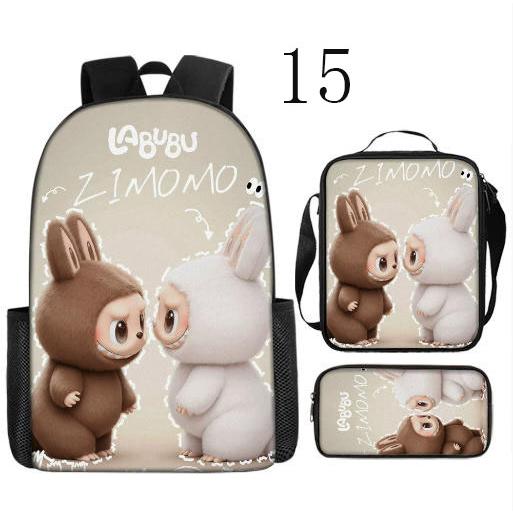 新品 3点セット リュックサック Labubu ラブブ 男の子 女の子 リュック