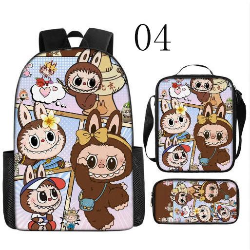 新品 3点セット リュックサック Labubu ラブブ 男の子 女の子 リュック