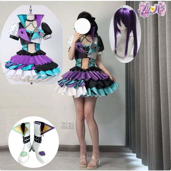 プリパラ 東堂シオン コスプレ ウィッグ プリパラ Pripara 風 東堂シオン コスプレ衣装 ウィッグ 靴 cosplay