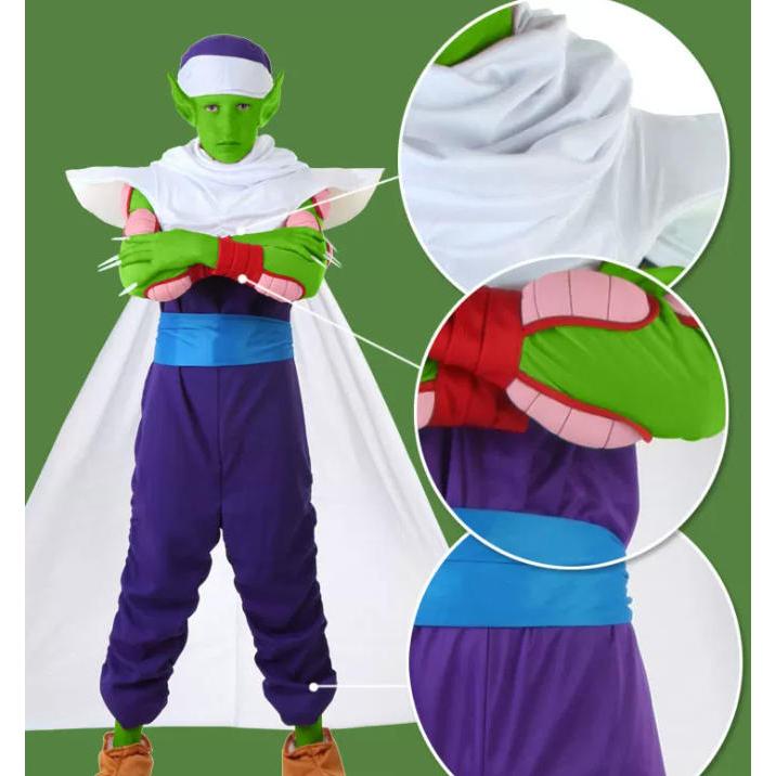 子供服  大人服 ドラゴンボール 風 ピッコロ コスプレ 衣装 コスチューム 変装 cosplay ハロウィンイベント仮装 クリスマス演出服 |  | 02
