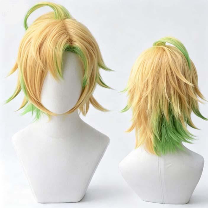 ヒプノシスマイク 伊弉冉一二三 コスプレ ウィッグ 激安 WIG 高温耐熱