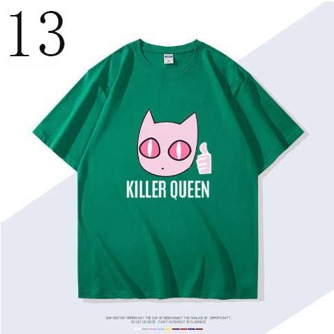 16色 新品 ジョジョの奇妙な冒険 風 半袖 Tシャツ 上着 大人気 ターグッズ 通気 吸汗 速乾 |  | 13