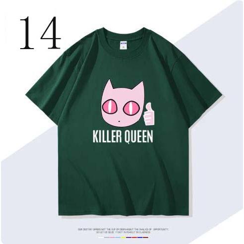 16色 新品 ジョジョの奇妙な冒険 風 半袖 Tシャツ 上着 大人気 ターグッズ 通気 吸汗 速乾 |  | 14
