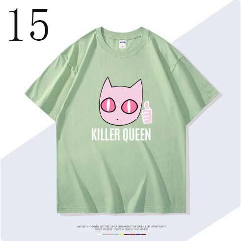 16色 新品 ジョジョの奇妙な冒険 風 半袖 Tシャツ 上着 大人気 ターグッズ 通気 吸汗 速乾 |  | 15