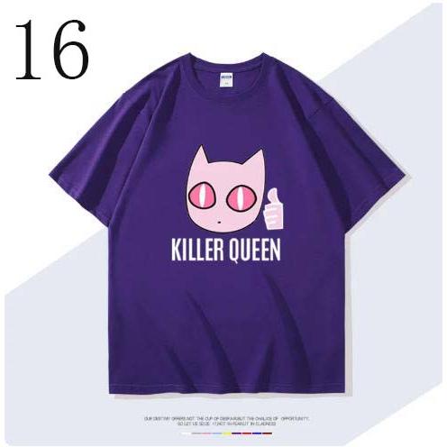 16色 新品 ジョジョの奇妙な冒険 風 半袖 Tシャツ 上着 大人気 ターグッズ 通気 吸汗 速乾 |  | 16