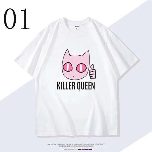 16色 新品 ジョジョの奇妙な冒険 風 半袖 Tシャツ 上着 大人気 ターグッズ 通気 吸汗 速乾 |  | 01