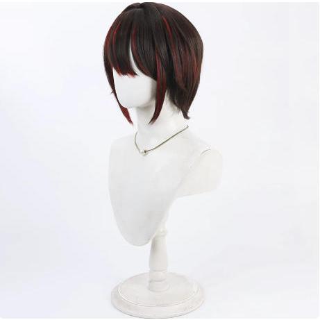 にじさんじ VTuber 風 ましろ爻 コスプレ ウィッグ 激安 WIG 高温耐熱