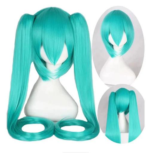 初音ミク風 サンリオコラボ コスプレ衣装 ウィッグ靴コスチューム