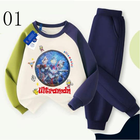 ウルトラマンティガ パーカー ズボン2点セット秋冬 大人気 キャラクターグッズ カジュアルウェア男 女子 可愛い キッズ グッズ 子供服 誕生日 グッズ プレゼント | 