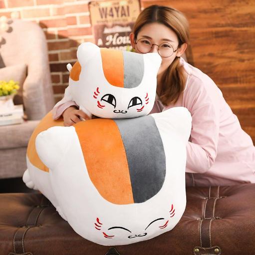 タイムセール◇夏目友人帳 ニャンコ先生 ぬいぐるみ 萌えグッズ 可愛い